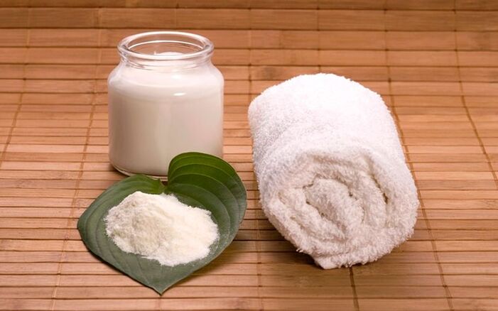 du bicarbonate de soude et une serviette pour compresse pour agrandir le pénis